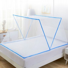 Foldable One-Touch Mosquito Net for Camping, Car Camping & Kids' Beds Mosquito Net Double (Large)