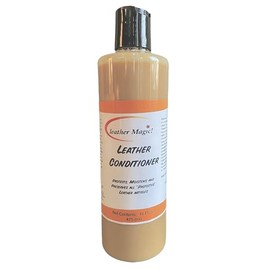 Semi-Aniline Leather Conditioner by Leather Magic! Protects and Moisturizes Semi-Aniline Leather Articles. (16 oz.)
