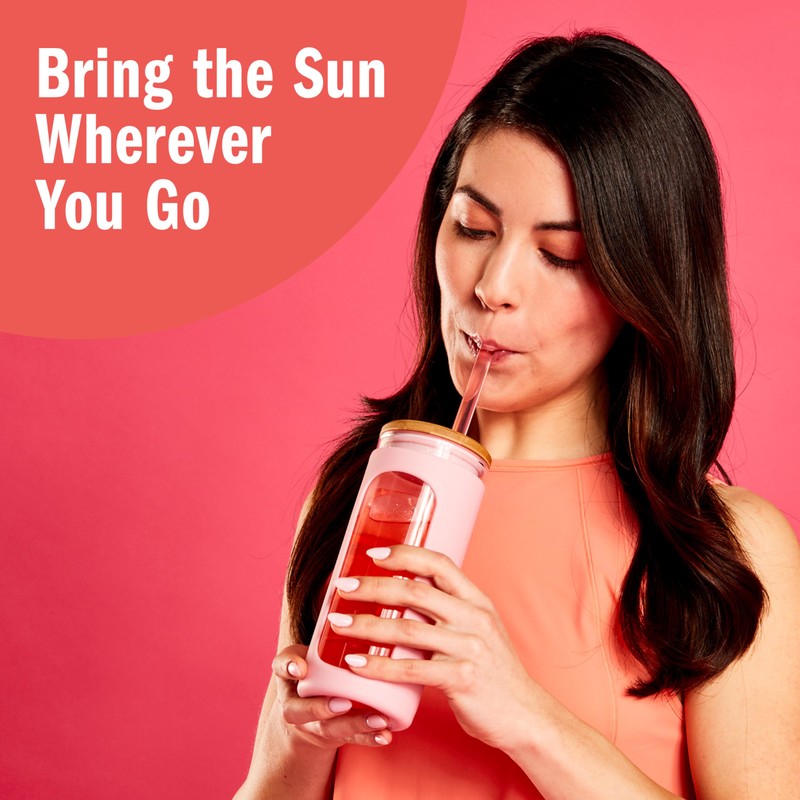 Sunkist Singles to go Drink Mix Packets, Strawberry Tangerine, 6-Count
