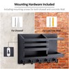 Nekon Key Holder for Wall, 11.8" x 7.8" x 3.1"