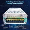 BOSYTRO 24V 25A 600W DC Switching Power Supply, AC 110v