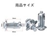 BRIIKPP Rivet Nuts (M4x20) Petal Nuts Expansion Nuts for Hollow