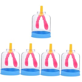 Mobestech 5pcs Lung Breathing Model Scientific Prop Lung Breathing Experiment Kits Health Lung Display Human Organs Model Lung Anatomy Model 3D Humamn Lung Model Transparent Plastic