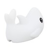 Night Light Silicone Cute Shark USB Rechargeable LED Colorful Night