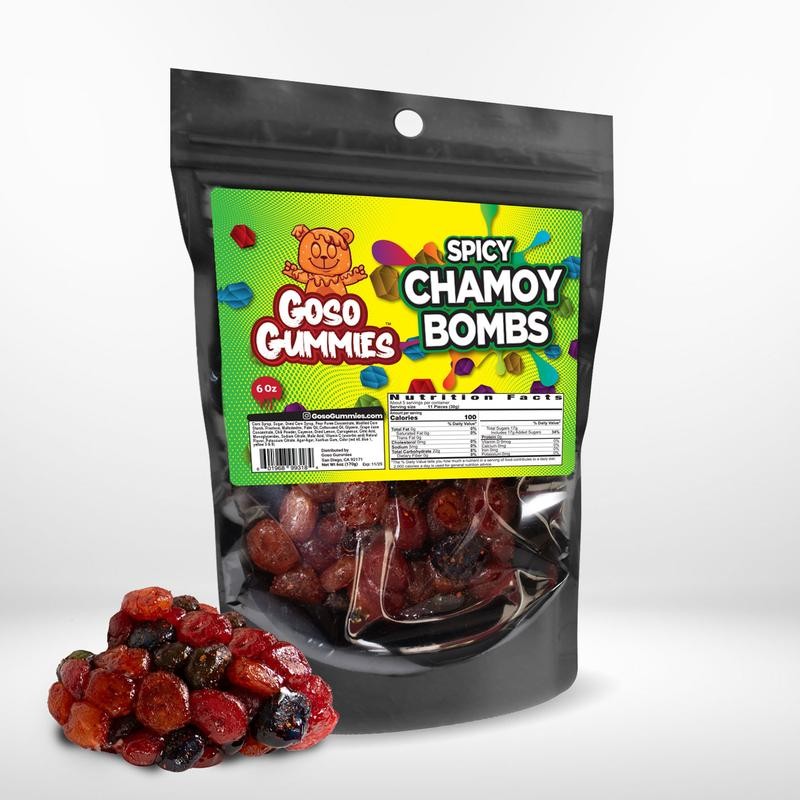 Goso Gummies Dynamite Duo Spicy Gusher Bombs Combo - 12