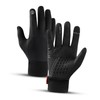 1 Pair Windproof Thermal Gloves Slip Resistant Touch Screen Warm