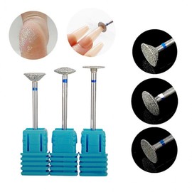 양품상품 Foot Callus Bit Set - 3 Types for Nail Care and Metal Management