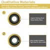 Oxygen Regulator Brass Yoke Washer Seals Brass & Viton Design,