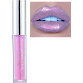 Brillo de Labios, 6 Colores Kit de Lápiz Labial a Prueba de Agua Lápiz Labial Brillante Herramienta de Maquillaje Cosmético Brillante Brillo de Labios de Larga Duración (3#)