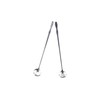 Leadigol 6PCS Long Handle Spoon Mixing Spoon 10-Inch Stainless Steel