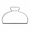 trendglas JENA 401924 Cheese Dome (Glass Part)