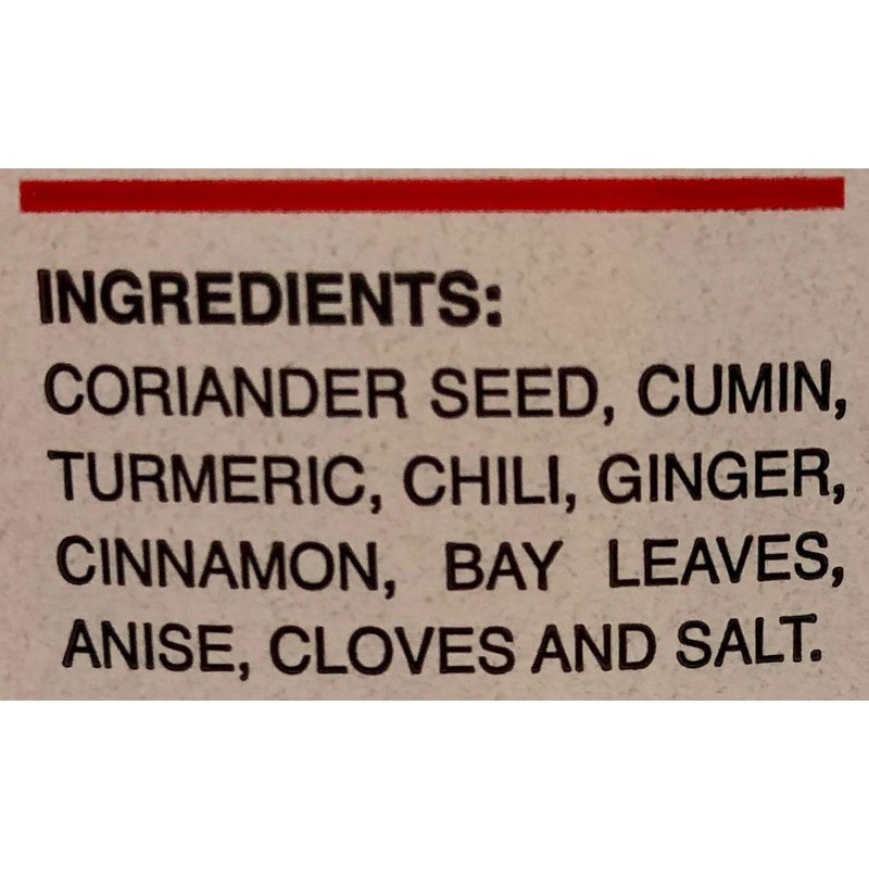 Madras Curry Powder, Ca Ri Ni an Do, 16 Ounce