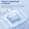 Matter WiFi Roller Blinds Motor for 17/25/28mm Tubes, Plug-in Motorized