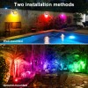 T-SUN Solar Spot Lights Color Changing LED Outdoor Garden Pathway