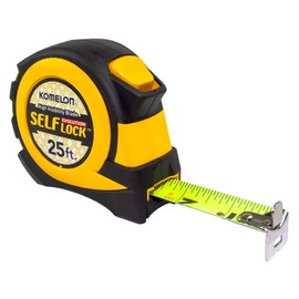 Komelon EV2825 25' x 1" Self-Lock Evolution Tape Measure, 1-Pack