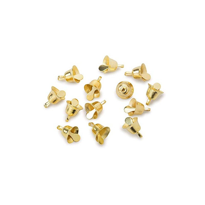 Present Avenue Gold Liberty Bells, Jingle Bells for Craft and