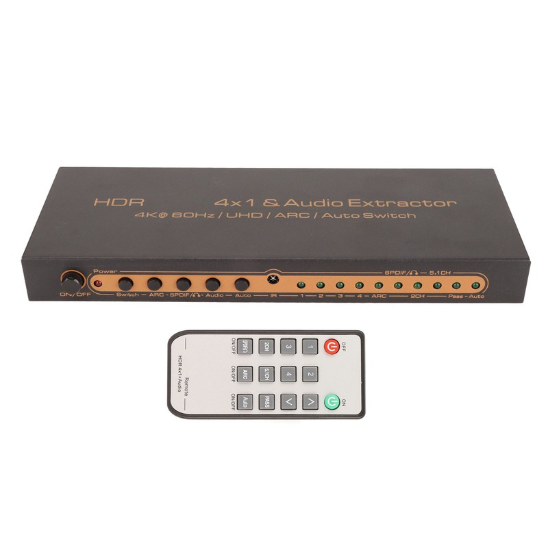 HDR HD Multimedia Interface Switcher Support 4K At 60Hz UHD