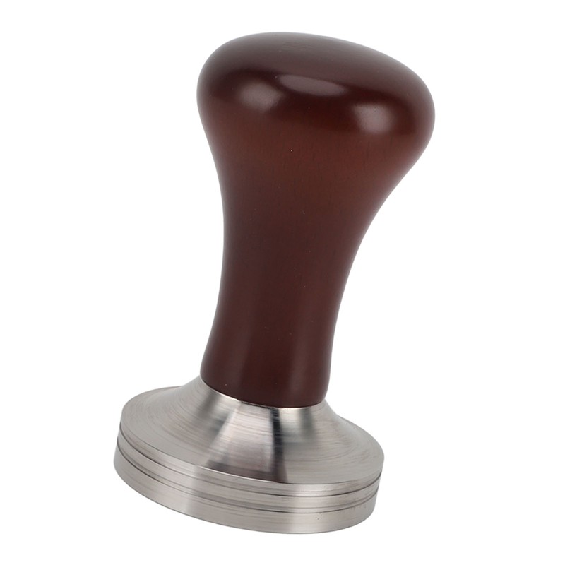 Coffee Tamper with Wooden Handle Easy To Operate Outstanding Extraction