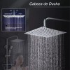 BALULAA 30 Cm Cabezal De Ducha Lluvia Regadera Alta Presion