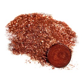 Eye Candy Pigments Premium Copper Mica Powder - Penny Copper (50gr) - for Epoxy, Resin, Soap, Paint, Woodworking, Acrylic Pouring, Bath Bombs, Fishing Lures - DIY Arts and Crafts Additive
