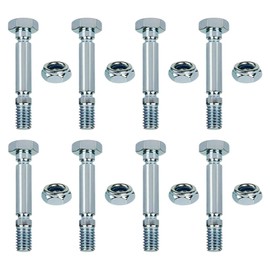 SizendHK 8 Sets 303160355P / 303160355 Snow Blower Shear Pins Bolts and Nuts, Compatible with MTD Powersmart Snow Blower Shear Pins Parts