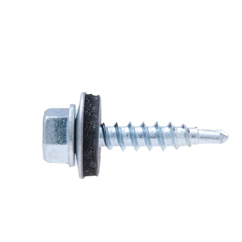 4.8 mm x 70 mm Roofing Screws, Self-Drilling Hex Screws