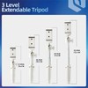 Fot💎 Telescoping Mini Tripod Mount 360° Rotating Table Top Tripod