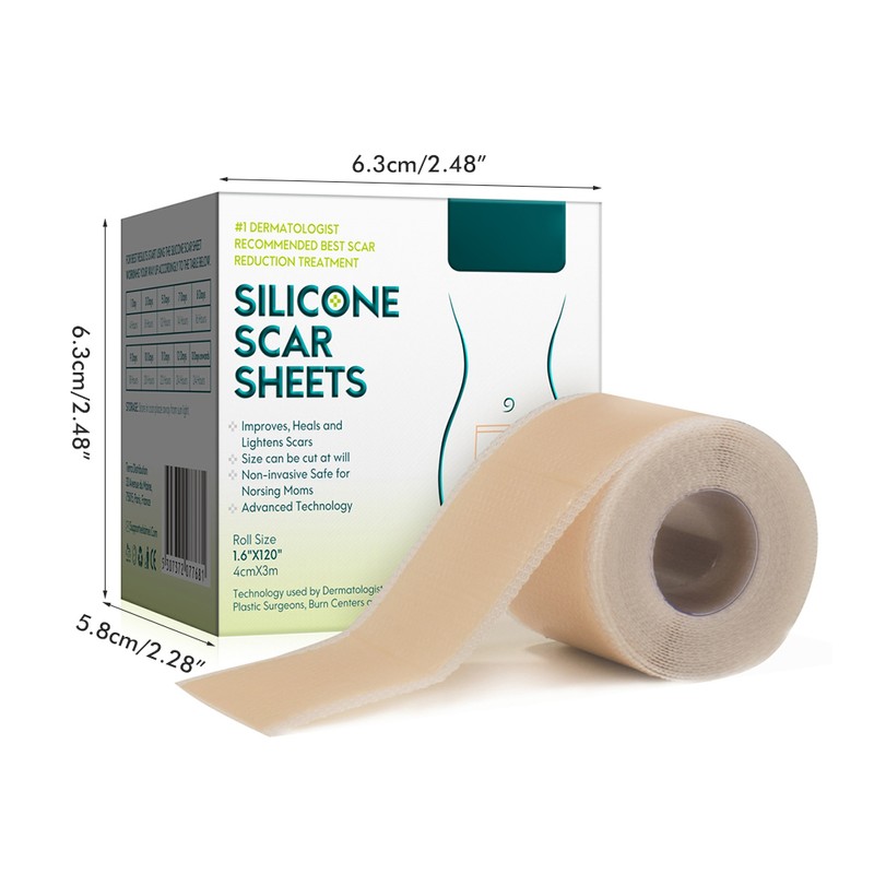 3 Meters Silicone Scar Stickers to Reduce Itching and Redness