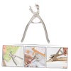 DOITOOL Professional Canvas Pliers Metal Clamp for Canvas Stretching Wide