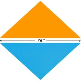 Upaw 4 Pcs Dog Instant Cooling Bandana Chill Out Scarf Pet Cool Neck Wrap for Puppy Cats