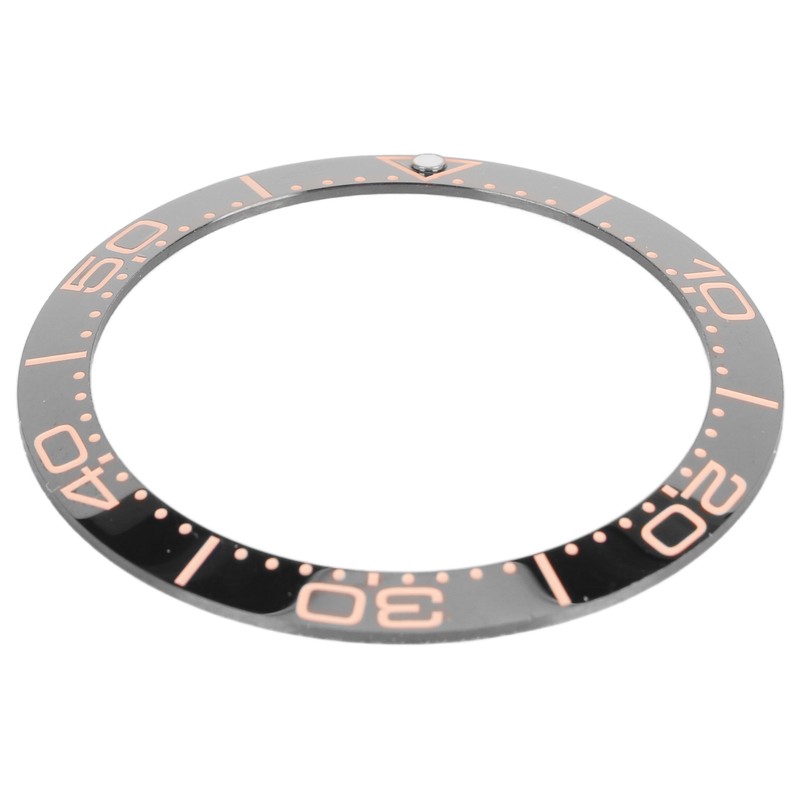 Ceramic Watch Bezel Ring Professional 38mm Watch Bezel Insert Replacement