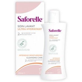 Saforelle Intensive Moisturizing Cleansing Care - 8.5oz - Feminine Wash with Burdock Extract for Soothing Daily Cleansing