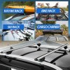 TOOENJOY-301W153 53" Luggage Carrier 165LBS Capacity Roof Rack Cross Bars