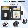 SHIELDON for MagSafe Genuine Leather Magnetic Phone Wallet, Minimalist RFID