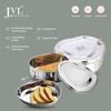 JVL Stainless Steel Single Layer Heart Lunchbox - Small