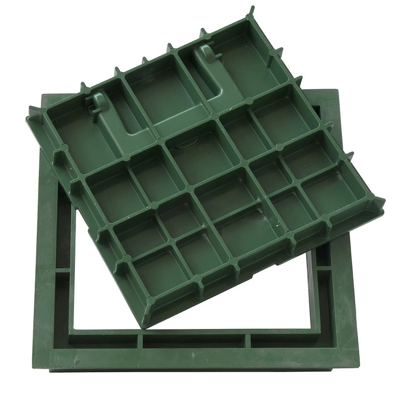 First Plast TCDPM20V Frame with Cover with Pedestrian Handle, PVC,