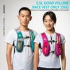 HEARTST Running Bag Marathon Backpack Daypack 5.5L Lightweight Breathable Waterproof