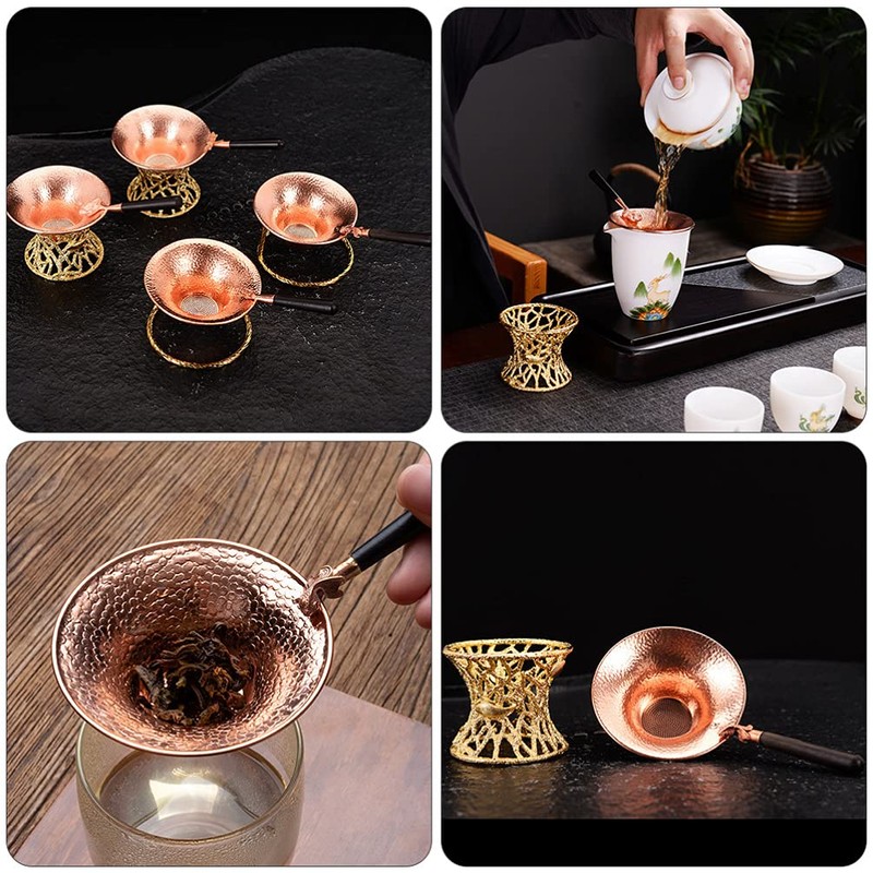 Copper Tea Strainer Copper Tea Infuser Copper Coffee Strainer Tea
