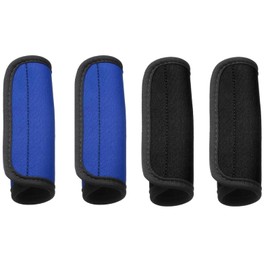 4 Pack Luggage Handle Wrap, Luggage Identifiers For Suitcases, Neoprene Handbag Grip Cover Protector Luggages Identifiers Suitcase Handle Wraps for Luggages Shopping Bag Travel Bags