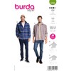 Burda Style Sewing Pattern Men's Jacket Lined Sizes 48-58