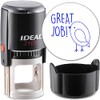 MaxMark Round Teacher Self Inking Stamp - Great Job! -