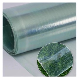 bujnie Outdoor Carport Cold Frame Polycarbonate Roofing Sheet 0.8mm Waterproof Greenhouse Panels for Canopy, Carport, Customizable (0.8x8m/2.62x26.24ft)