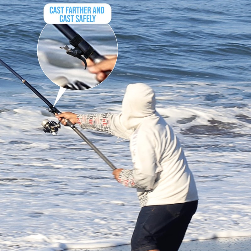 Fishernomics Cast Cannon Surf Fishing Trigger Aid – Breakaway Bait
