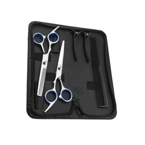 Hair Cutting Shears Set Barbershop Hairdressing Scissor Kit Teeth Cut
