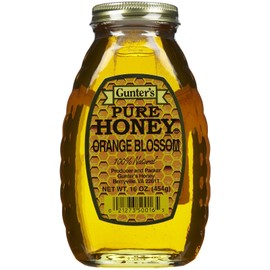 Gunter Orange Blossom Honey, 16 oz