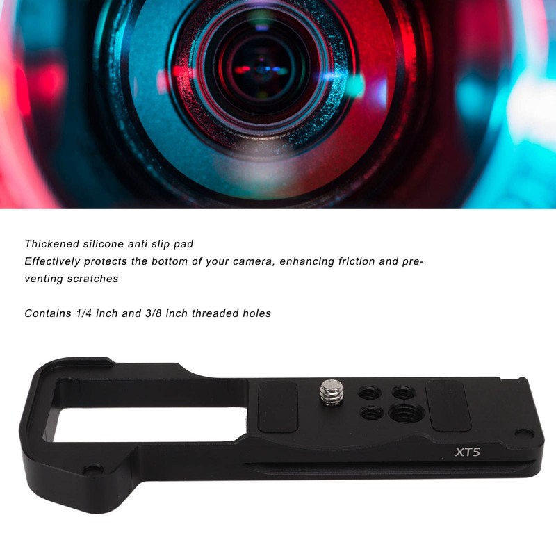 Hand Grip Quick Release Plate Aluminum Alloy Camera Extension Base