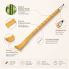 Wooden Back Scratcher for Hard-to-Reach Areas – Long-Handle Bamboo Design