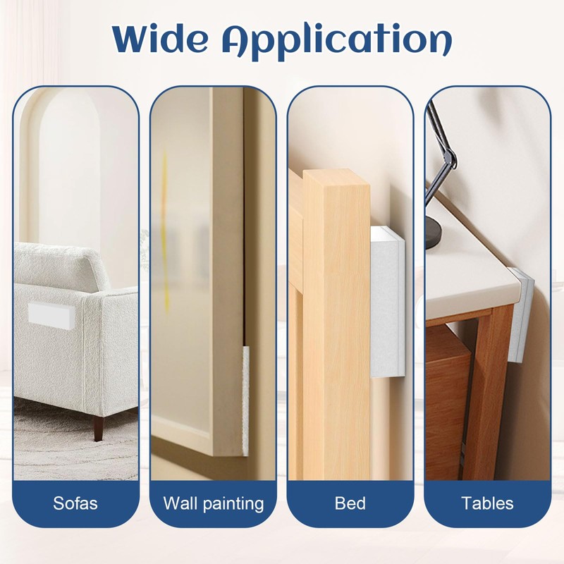 26Pcs Furniture Wall Protectors, Couch Wall Protector for Furniture, 10Pcs