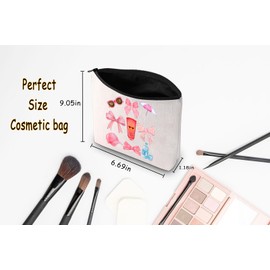 Dermatology Gift Skin Doctor Cosmetic Bag Skin Care Lover Gifts (Coq-uette Dermatology CA Bag)