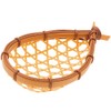 Nagao 010BFZ21 Washable Serving Basket, Boat Shaped, 8.3 inches (21